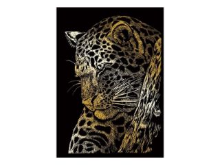 Obrázek z Škrabací obrázek MINI - leopard 